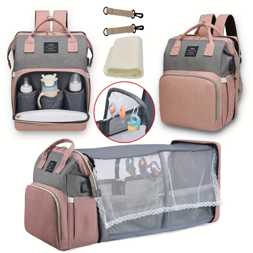 الحقيبة الذكية التي تسهّل حياتك مع طفلك Mammabag